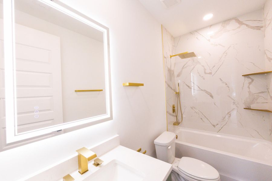 Furnished interior view inside a new home in , North Charleston (Image 11).