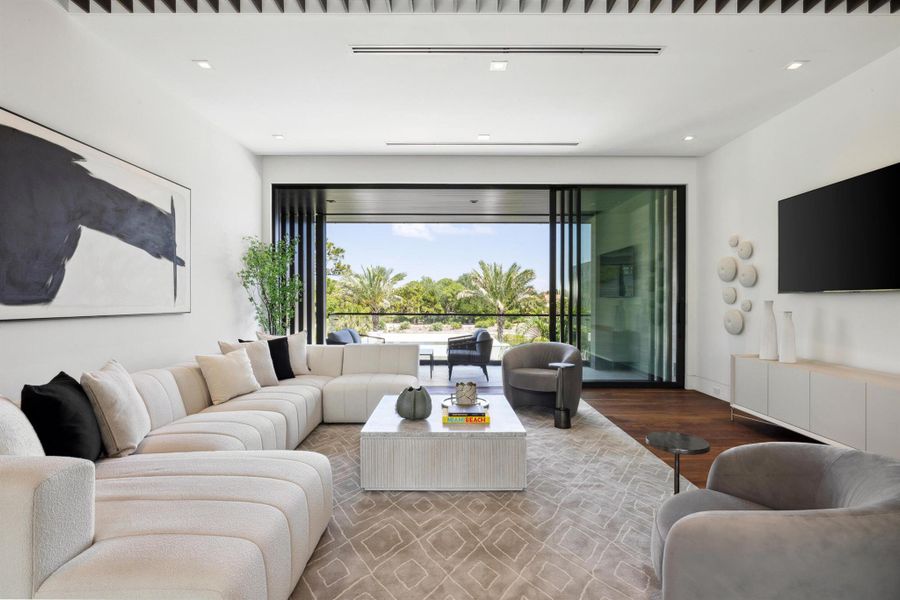 Furnished interior view inside a new home in , Jupiter (Image 9).