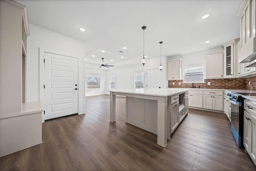 Furnished interior view inside a new home in , Hillsboro (Image 8). Furnished interior view inside a new home in , Hillsboro (Image 8).