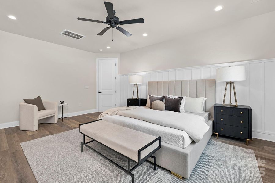 Furnished interior view inside a new home in , Charlotte (Image 17).