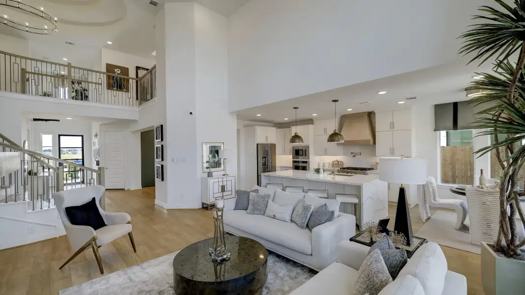 Furnished interior view inside a new home in Candela, Richmond (Image 7).