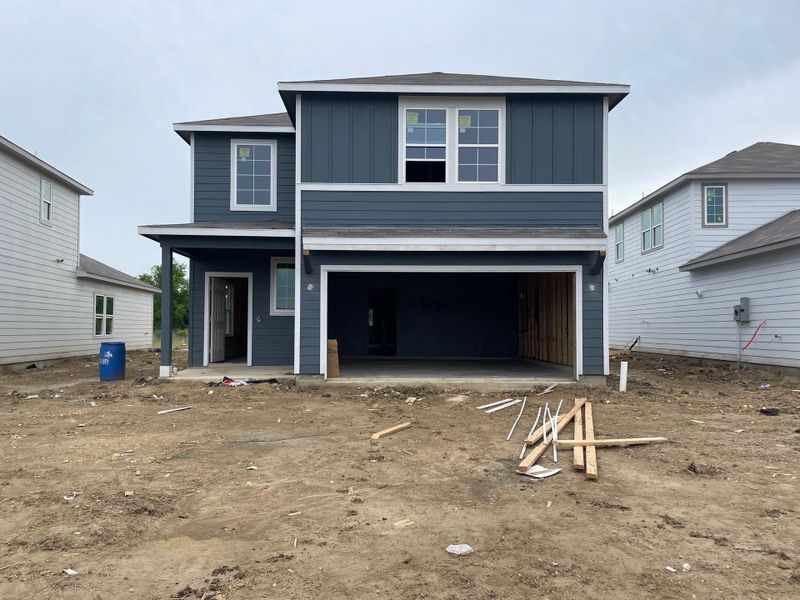 In-progress construction of a new home in Barrett Crossing, Crosby, TX (Image 19).