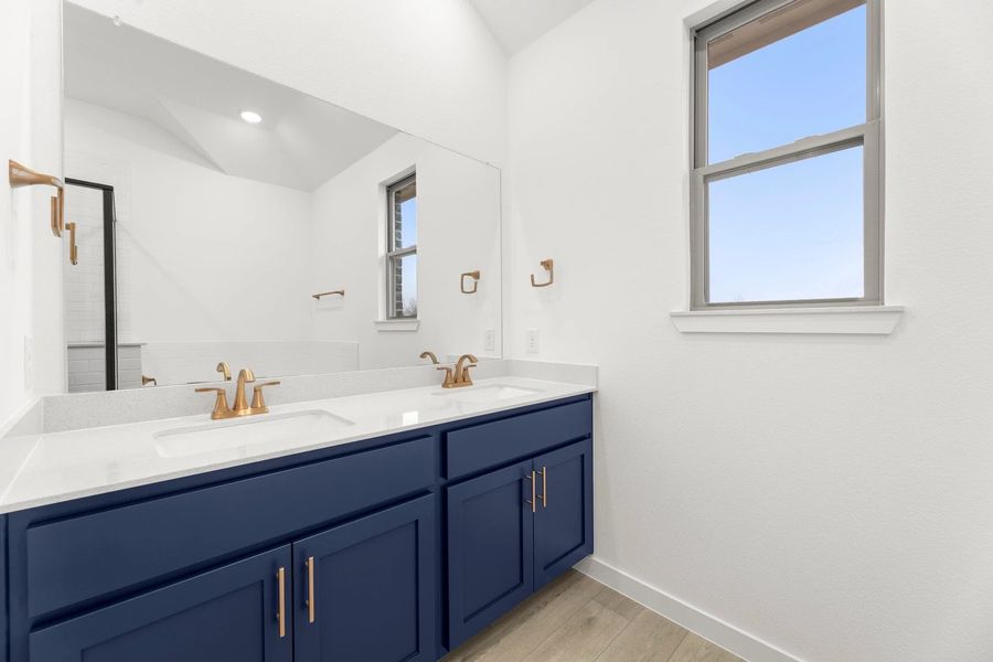 Primary Bathroom Representative Photo featuring the Sapphire Collection