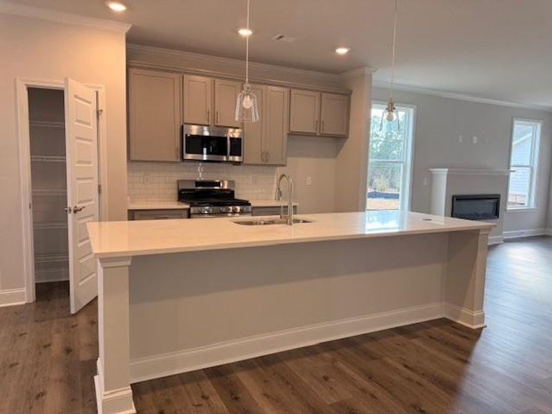 Furnished interior view inside a new home in Cooper's Walk, Loganville (Image 5). Furnished interior view inside a new home in Cooper's Walk, Loganville (Image 5).