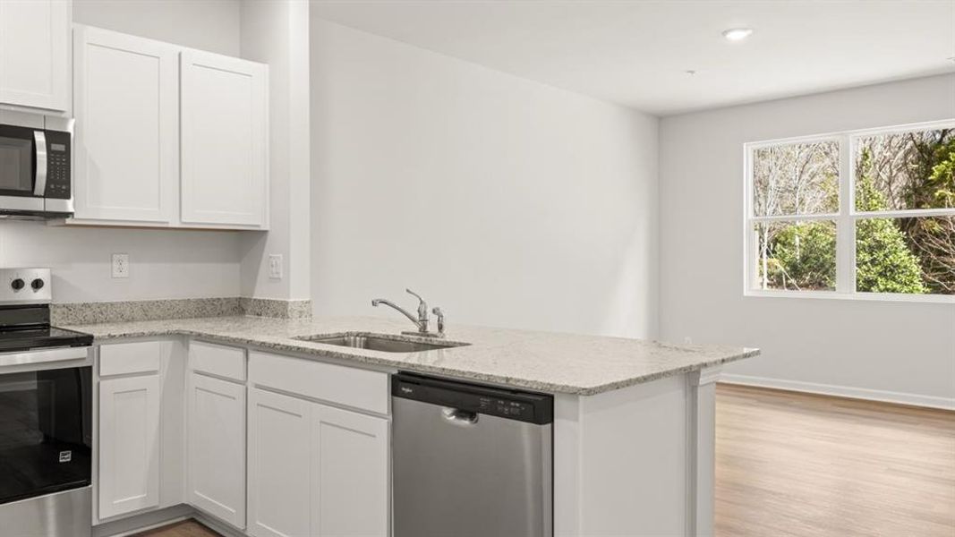 Furnished interior view inside a new home in Roseleigh Park, Douglasville (Image 4).