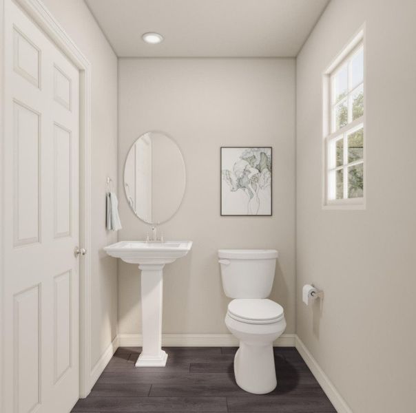 Furnished interior view inside a new home in Park Central, Mineola (Image 13).