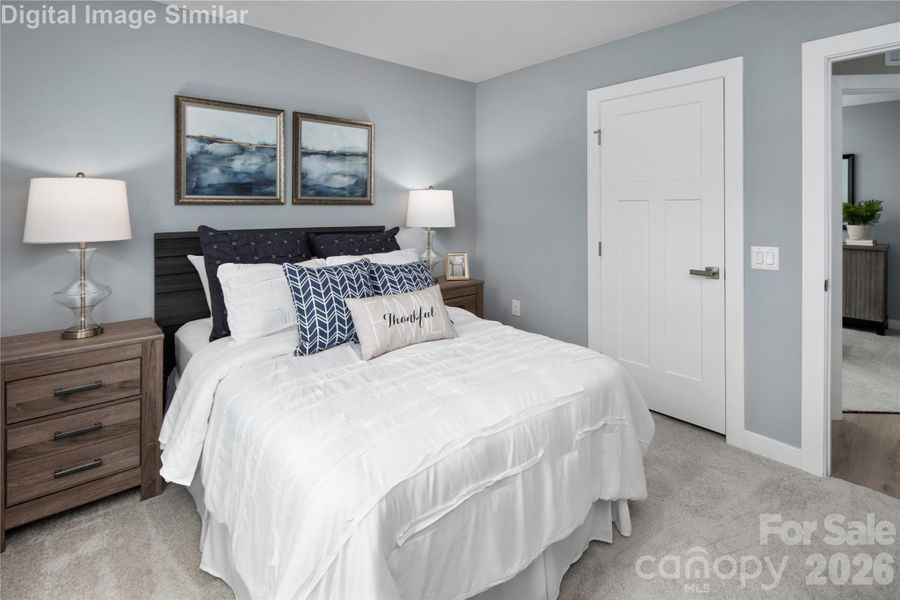 Furnished interior view inside a new home in Linwood Estates, Lexington (Image 6).