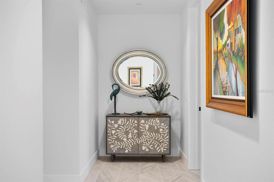 Furnished interior view inside a new home in , St. Petersburg (Image 26).