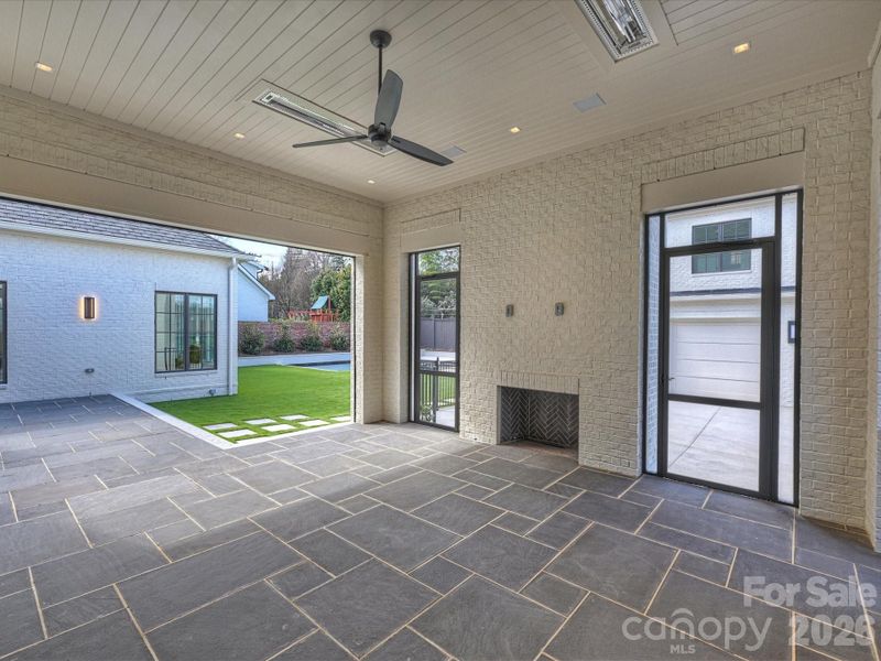 Exterior details and patio area of a home in , Charlotte (Image 31).