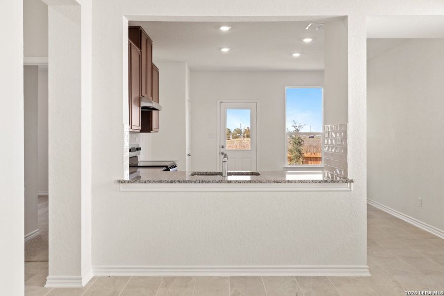 Furnished interior view inside a new home in Woodside Farms, Seguin (Image 11).