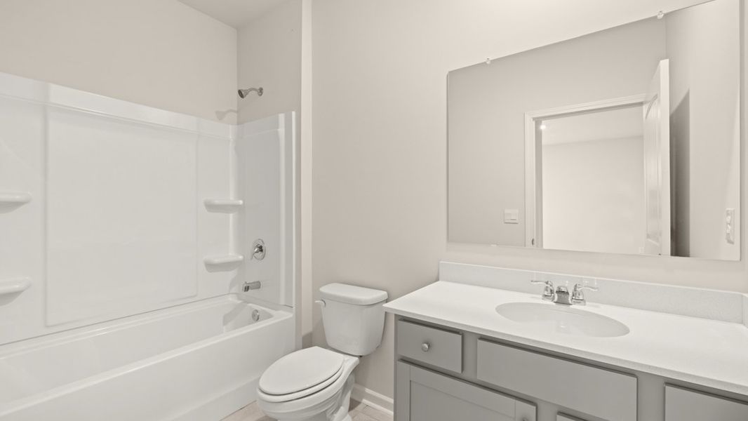 Furnished interior view inside a new home in Liberty Crossing, Braselton (Image 7).