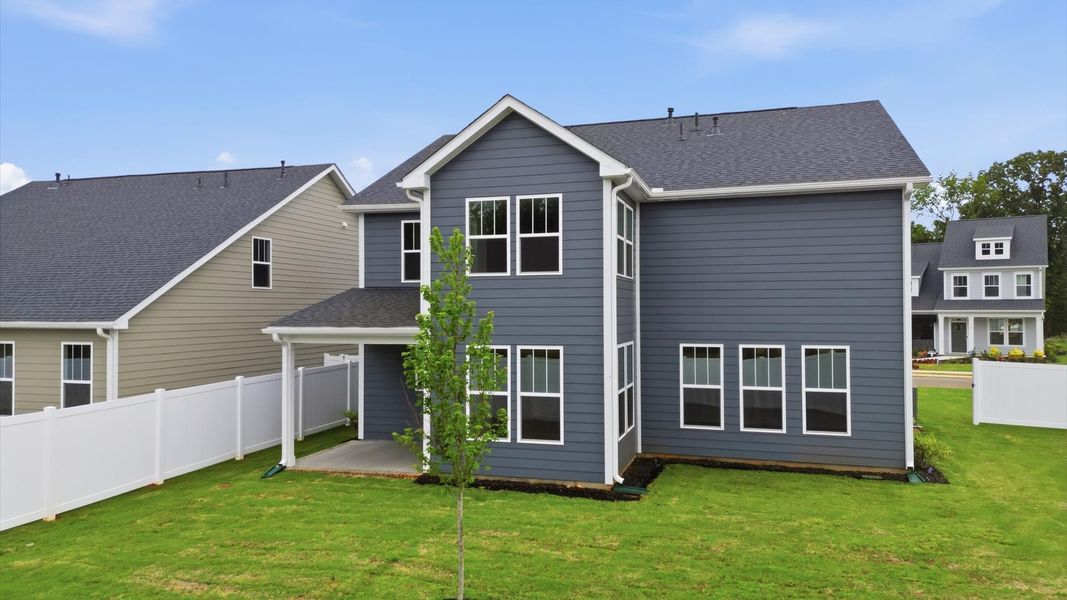 Accomplished architecture in a prime location at the Pelham Crossing community in Greenville, SC