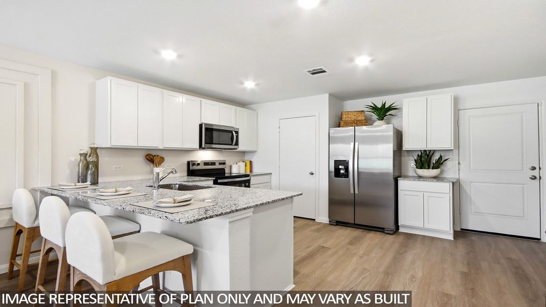 Furnished interior view inside a new home in Gemini, Splendora (Image 5). Furnished interior view inside a new home in Gemini, Splendora (Image 5).