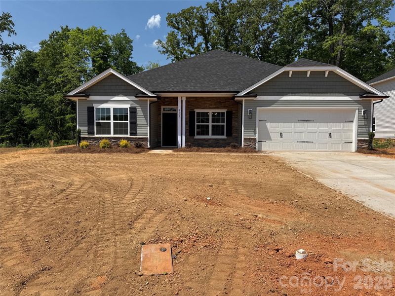 In-progress construction of a new home in Kerns Ridge, Salisbury, NC (Image 33).