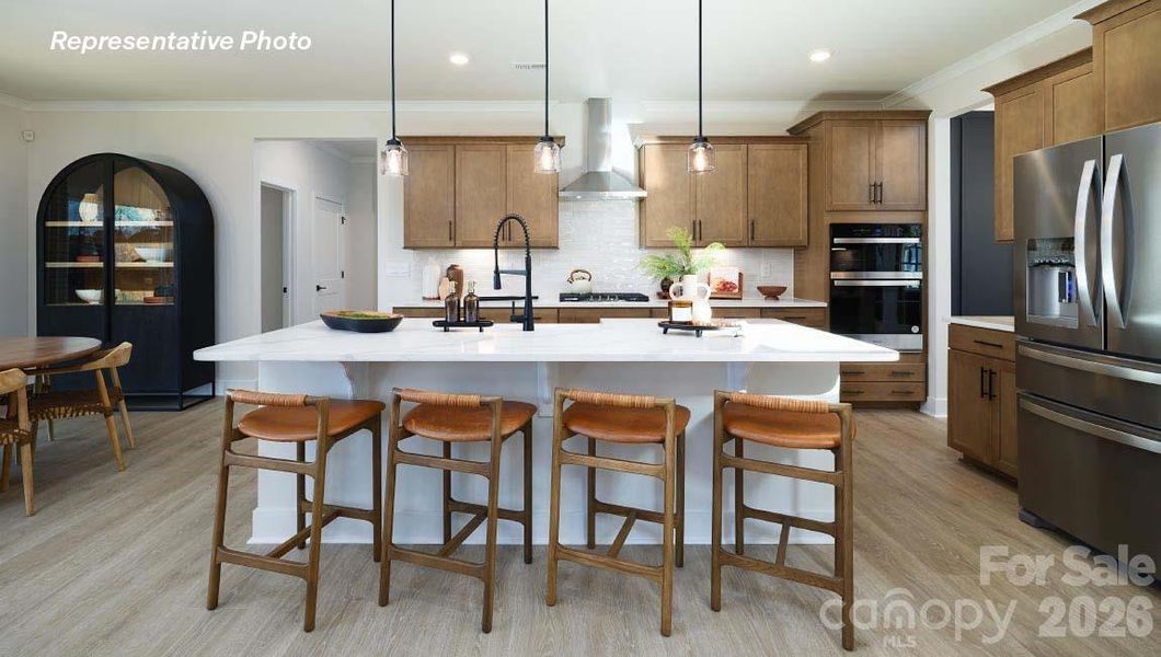 Furnished interior view inside a new home in Westport, York (Image 12).