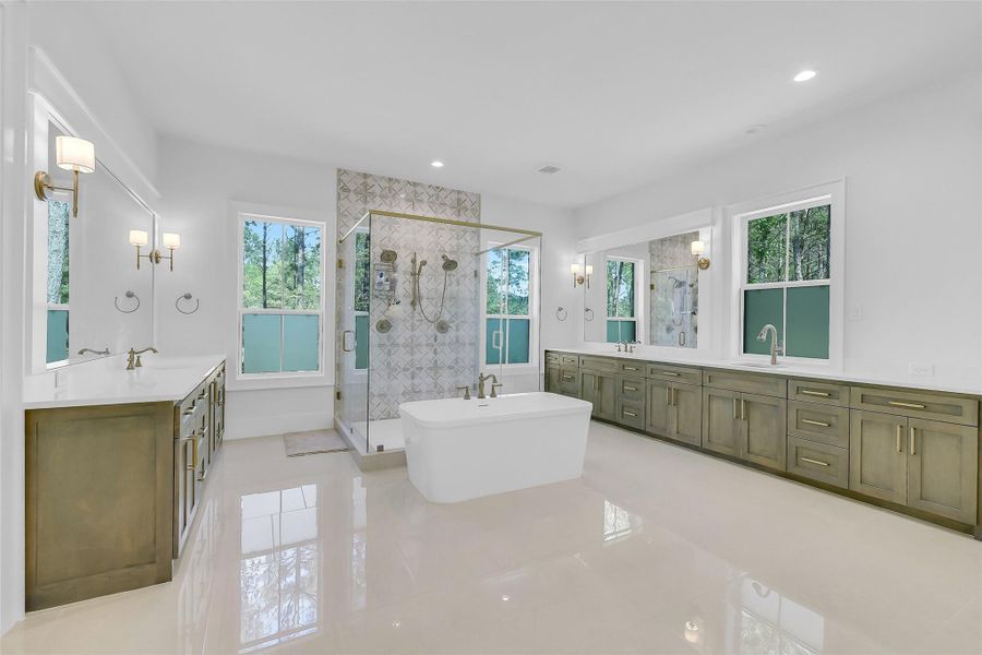 Furnished interior view inside a new home in , Montgomery (Image 18).