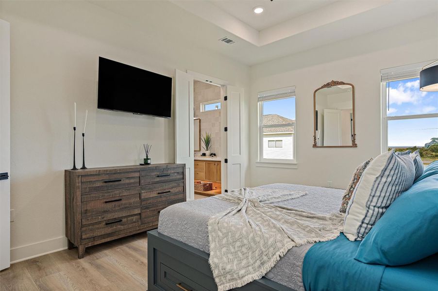 Furnished interior view inside a new home in , Crystal Beach (Image 31).