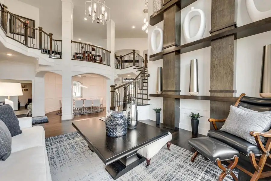 Representative furnished interior of a home built from the Grand Avery II by Grand Homes in Park Place, Prosper (Image 7). Representative furnished interior of a home built from the Grand Avery II by Grand Homes in Park Place, Prosper (Image 7).