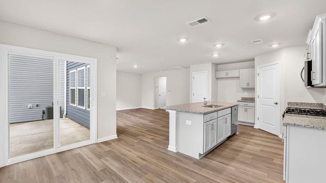 Furnished interior view inside a new home in Gibson Grove, Laurens (Image 11).