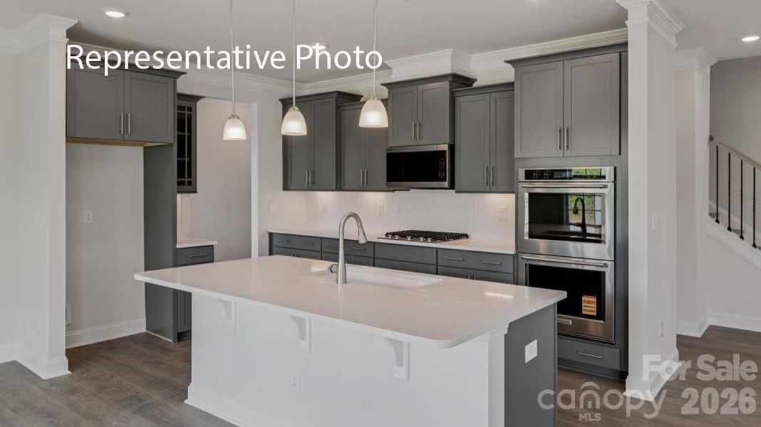 Furnished interior view inside a new home in Sanctuary at Southgate, Indian Trail (Image 11).