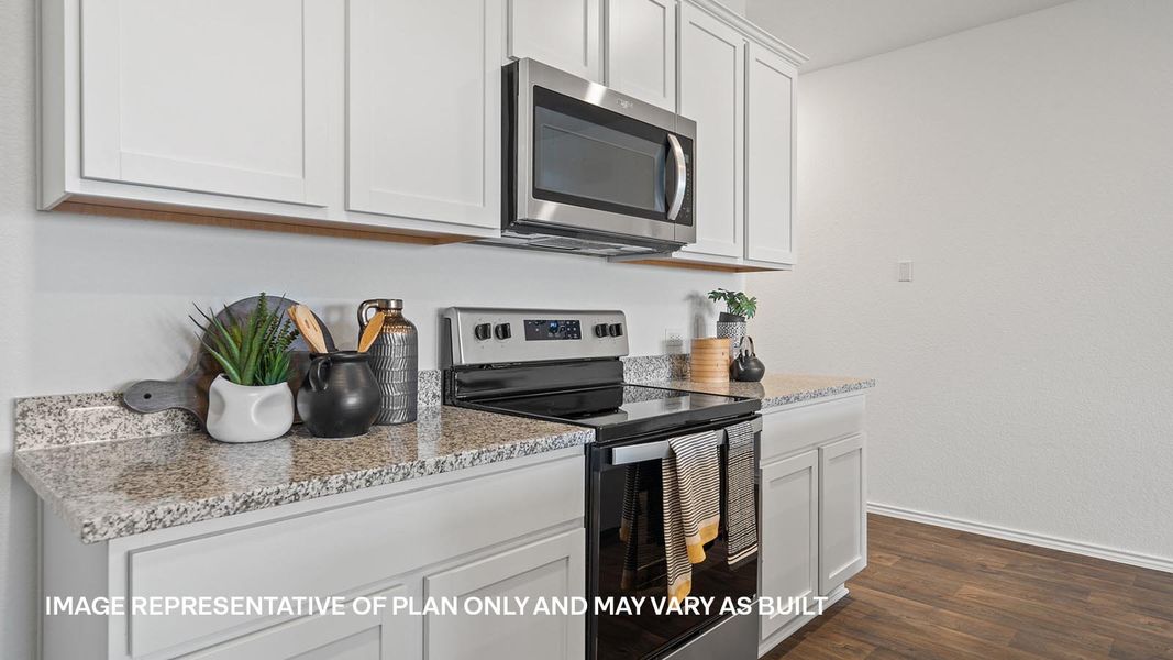 Furnished interior view inside a new home in Palomino, Manor (Image 16).