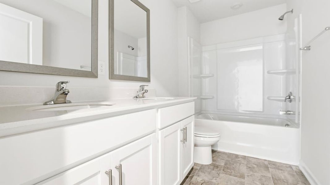 Furnished interior view inside a new home in Woodglen, Piedmont (Image 10).