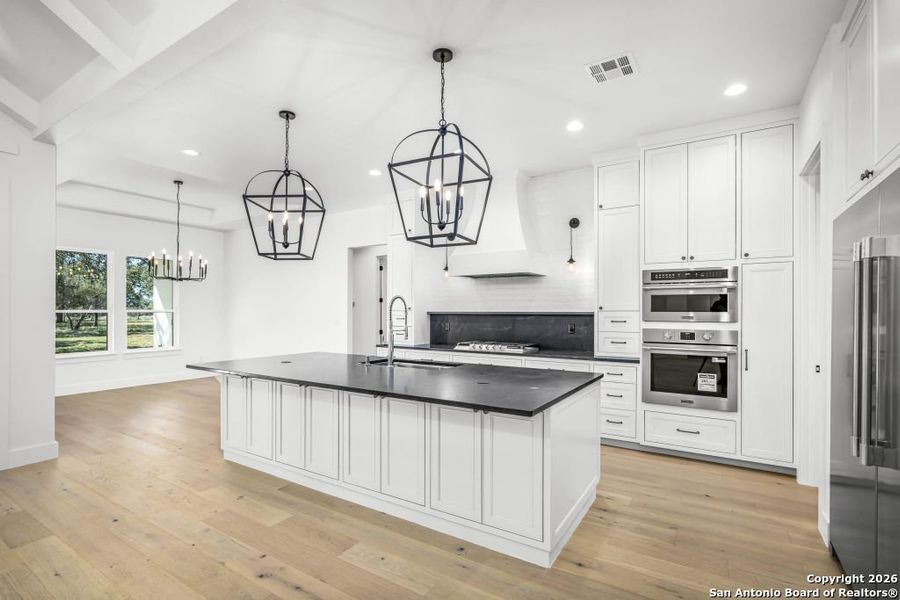 Furnished interior view inside a new home in , New Braunfels (Image 13).