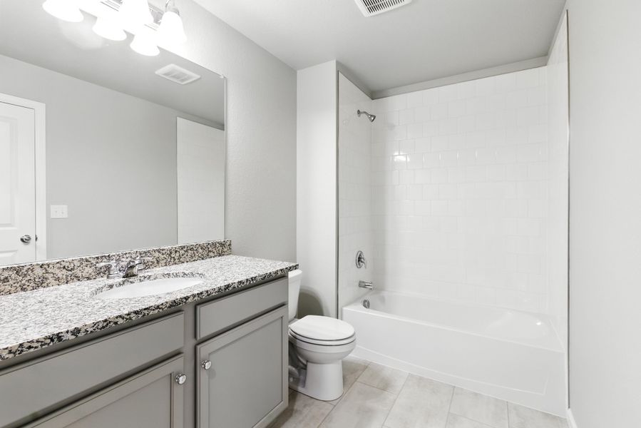 Furnished interior view inside a new home in Pintail Commons at Johnstown Village, Johnstown (Image 4).