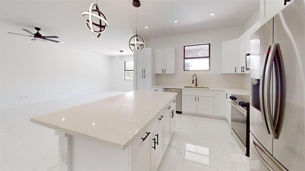 Furnished interior view inside a new home in , Punta Gorda (Image 8).