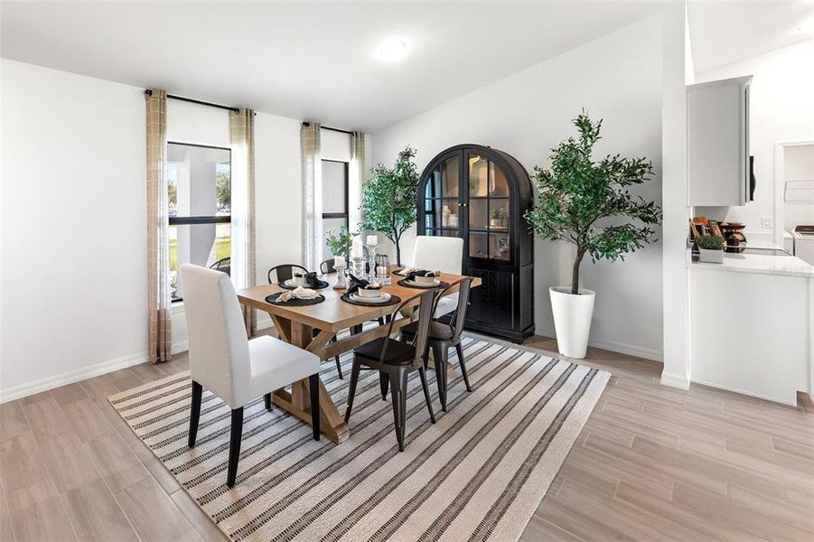 Furnished interior view inside a new home in , Citrus Springs (Image 9).