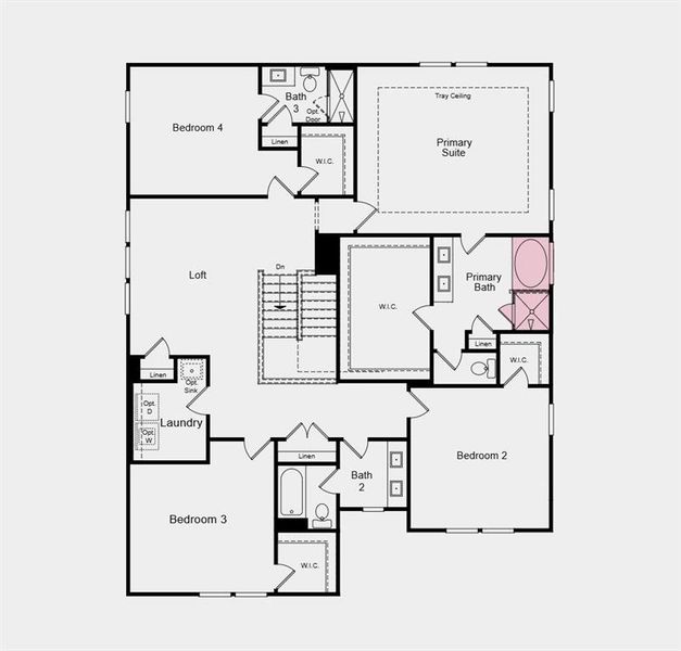 2D floor plan layout of this home in Auburn Glen, Dacula, GA (Image 3). 2D floor plan layout of this home in Auburn Glen, Dacula, GA (Image 3).
