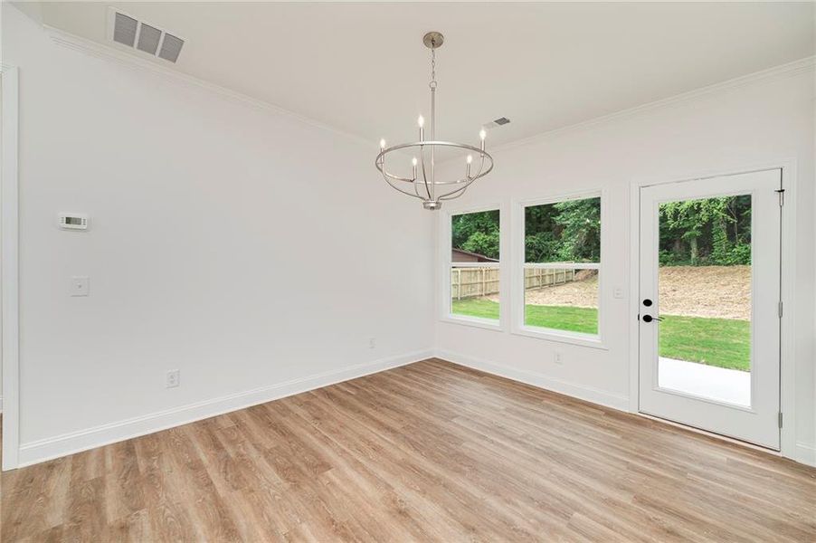 Spacious, unfurnished interior of a new home in , Canton (Image 17).