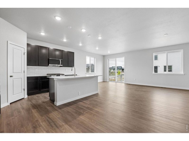 Furnished interior view inside a new home in Prairie Song, Windsor (Image 6).