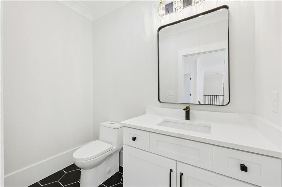 Furnished interior view inside a new home in , Dacula (Image 14).