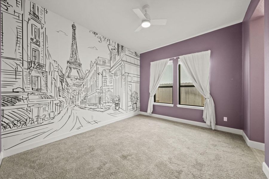 Another secondary bedroom with fun decor! Another secondary bedroom with fun decor!