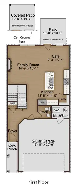 2D floor plan layout of this home in Porter Reserve, Decatur, GA (Image 2). 2D floor plan layout of this home in Porter Reserve, Decatur, GA (Image 2).