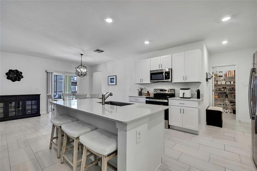 Furnished interior view inside a new home in Angeline: The Estates, Land O' Lakes (Image 35).