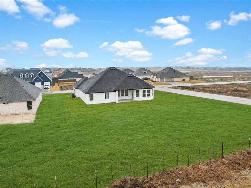 Exterior details and patio area of a home in , Godley (Image 3). Exterior details and patio area of a home in , Godley (Image 3).