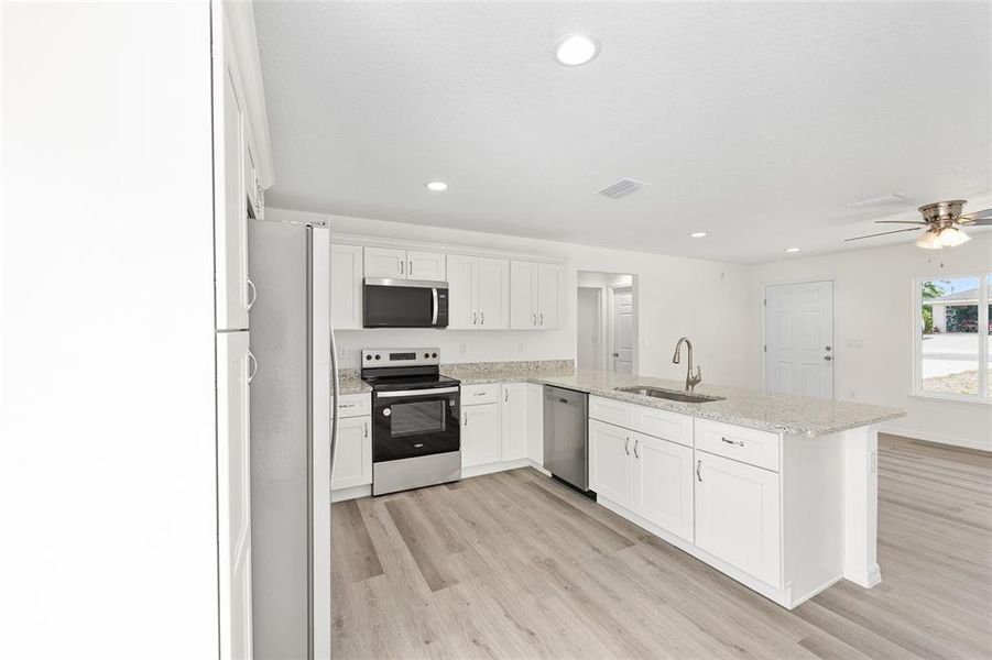 Furnished interior view inside a new home in , Silver Springs (Image 9).