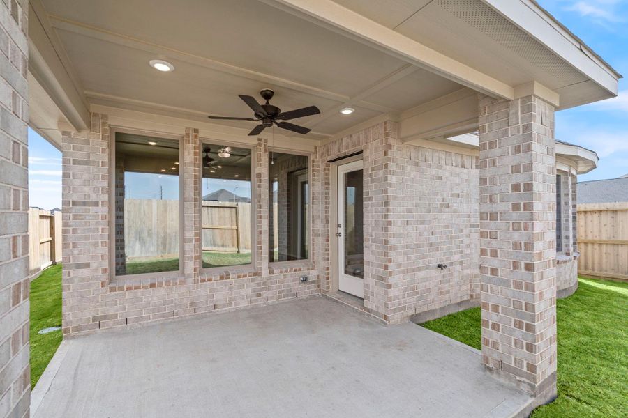 Exterior details and patio area of a home in Jubilee, Hockley (Image 3). Exterior details and patio area of a home in Jubilee, Hockley (Image 3).
