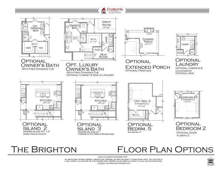 2D floor plan layout for the Brighton by Celebration Homes in Aden Woods Of Castleberry Farms, Fairview, TN (Image 7). 2D floor plan layout for the Brighton by Celebration Homes in Aden Woods Of Castleberry Farms, Fairview, TN (Image 7).