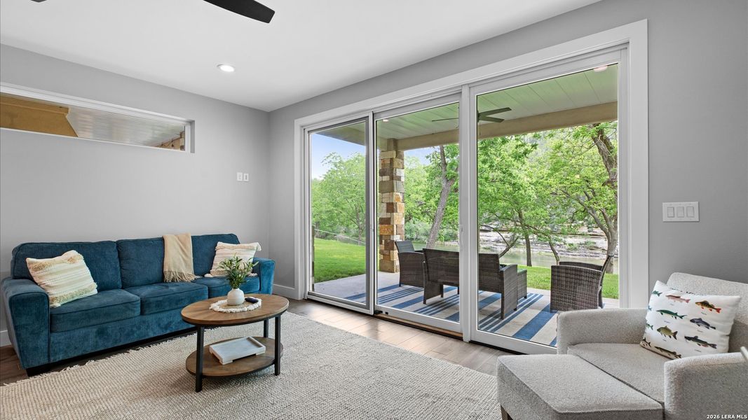 Furnished interior view inside a new home in , New Braunfels (Image 6).