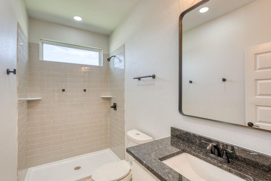 Furnished interior view inside a new home in , Kingsland (Image 8).