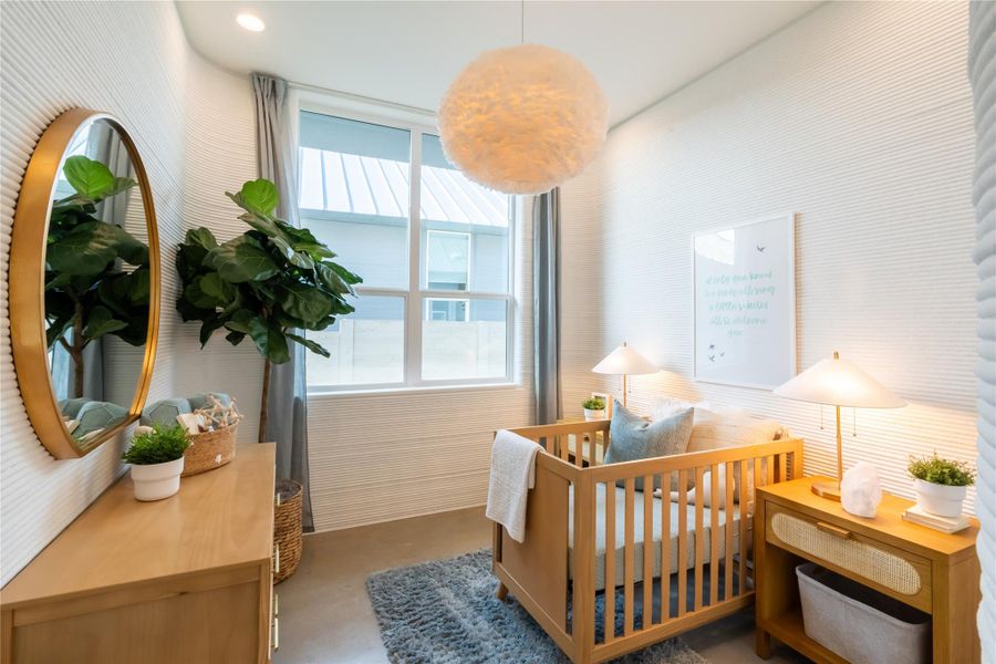 Furnished interior view inside a new home in Wolf Ranch: Genesis Collection, Georgetown (Image 5).