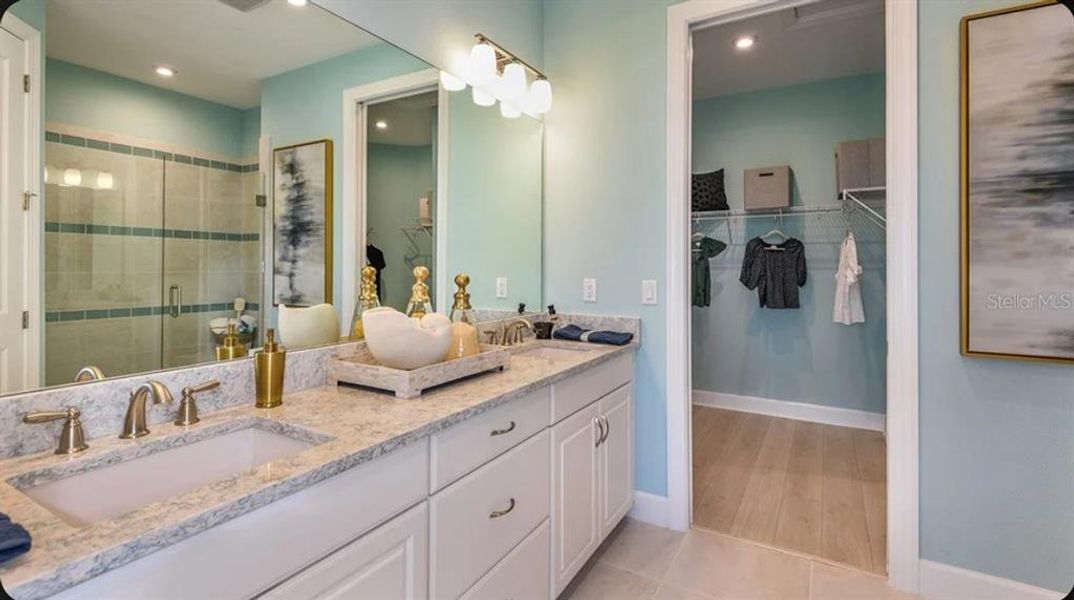 Furnished interior view inside a new home in Esplanade at Azario Lakewood Ranch, Bradenton (Image 8).