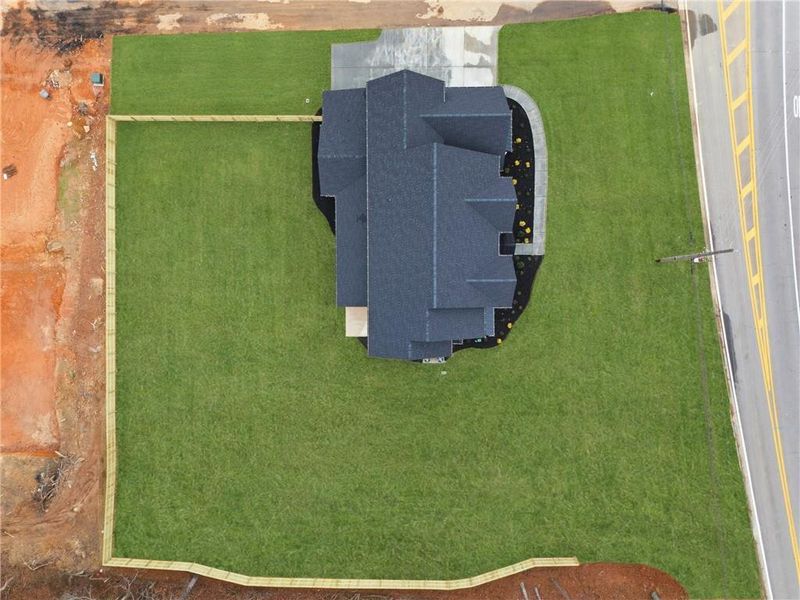Exterior details and patio area of a home in , Buford (Image 26).