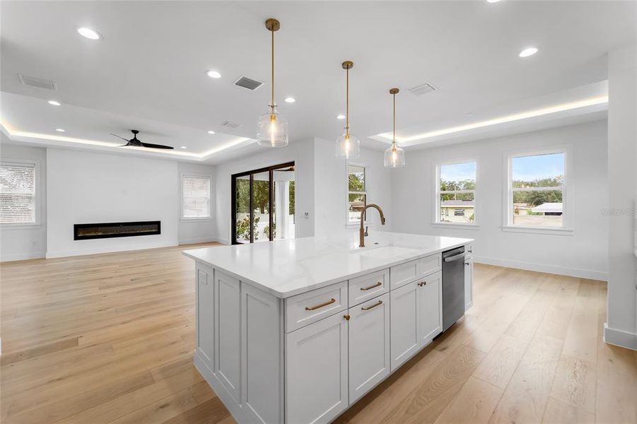 Furnished interior view inside a new home in , Tampa (Image 9).
