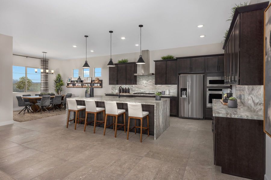 Representative furnished interior of a home built from the Sage by Mattamy Homes in Empire Pointe, Queen Creek (Image 7).