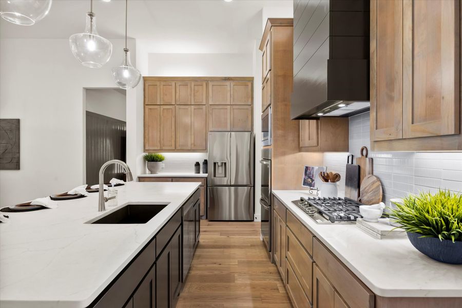 Representative furnished interior of a home built from the Marshall by Windsor Homes in Anna Town Square, Anna (Image 11).