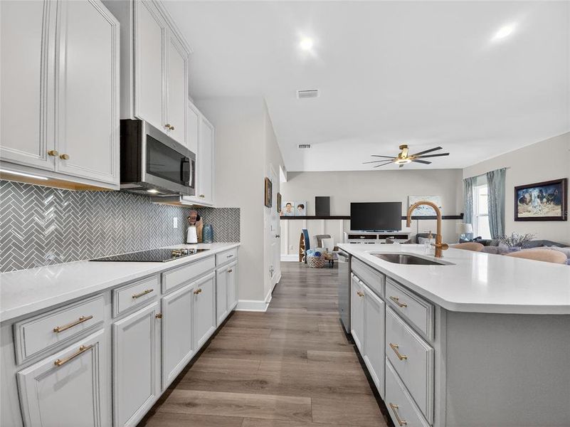 Furnished interior view inside a new home in Summerwoods, Parrish (Image 6).